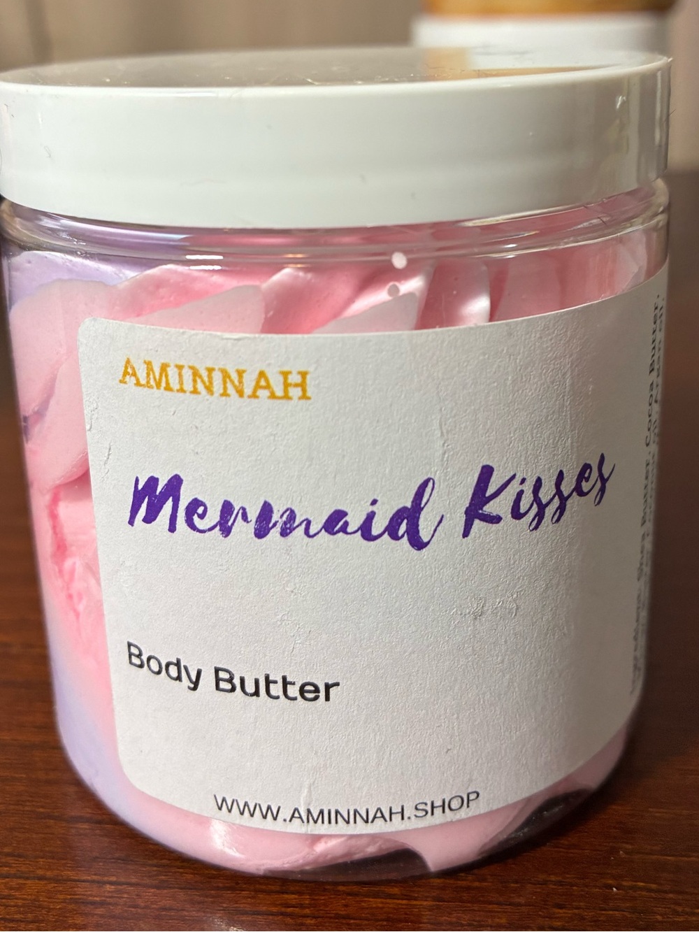 Aminnah Mermaid Kisses Pink Body Butter